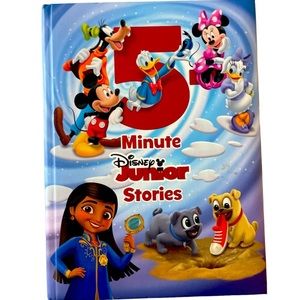 🌺disney’s 5 Minute Disney Junior Stories: Brand new hardback chapter book🌺